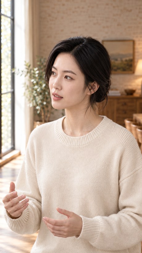 시선 밖 · 상체
